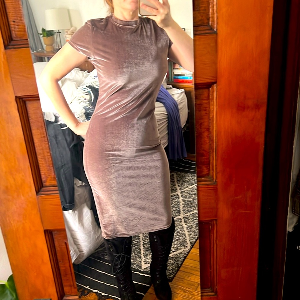 Velvet dress
